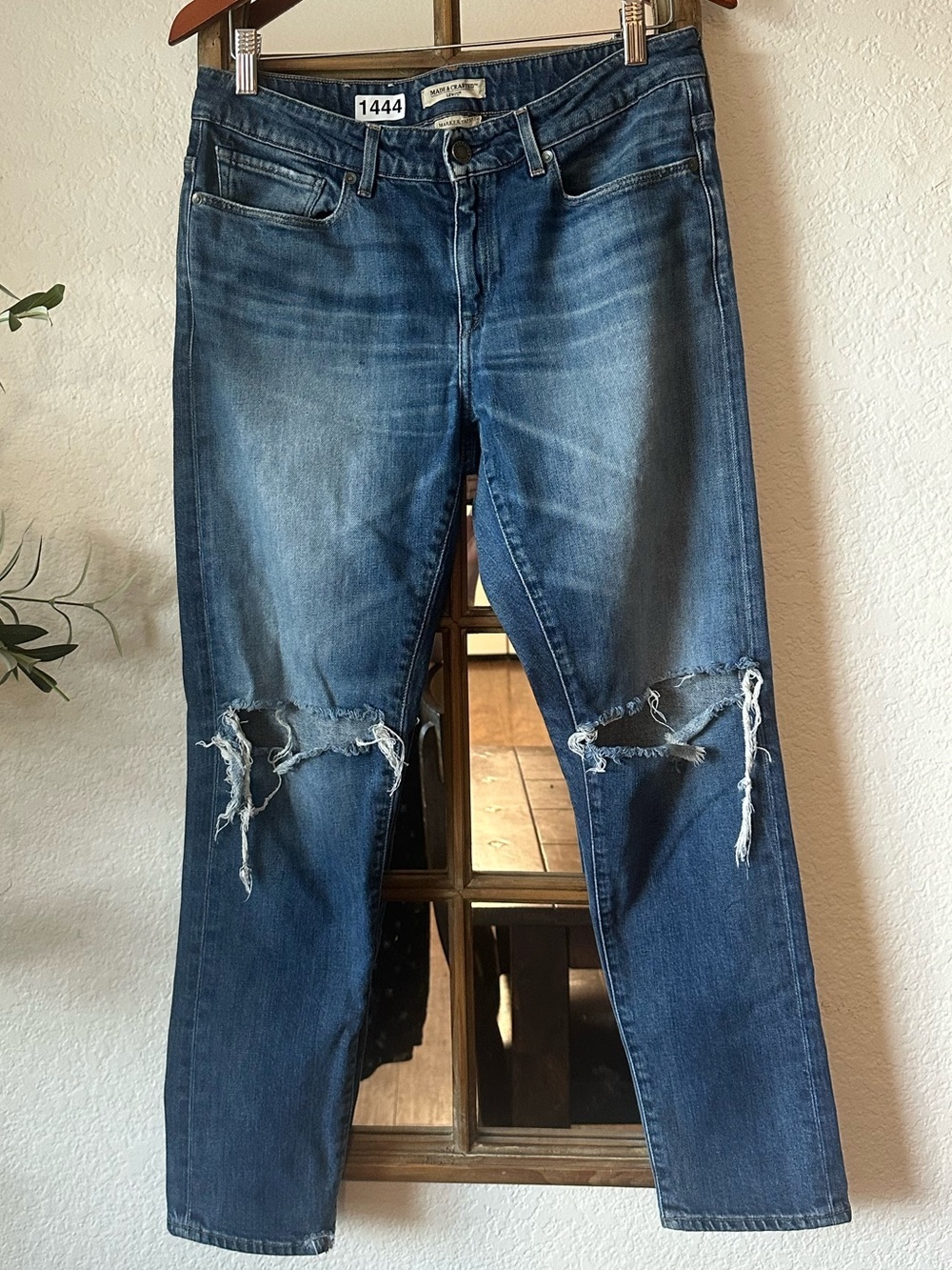 Levi’s Made & Crafted Marker Tapered Distressed Jeans W29 Made in Italy